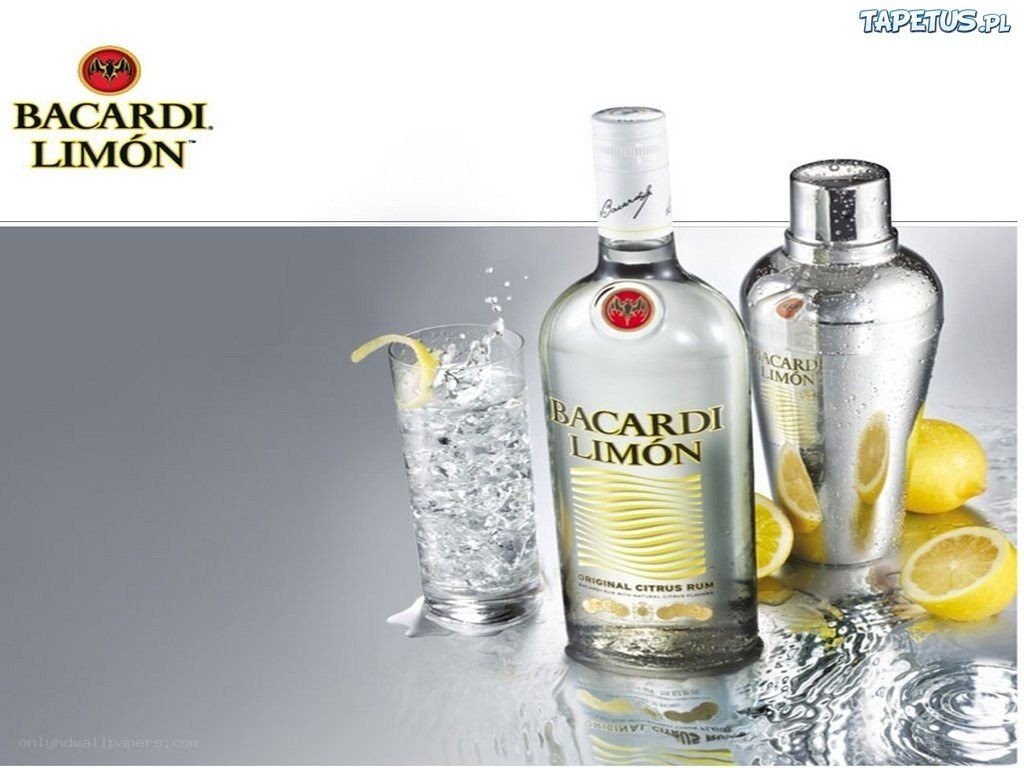 Bacardi Limon rum advertisement