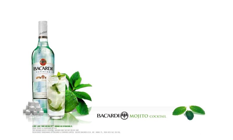 Bacardi Mojito advertisement