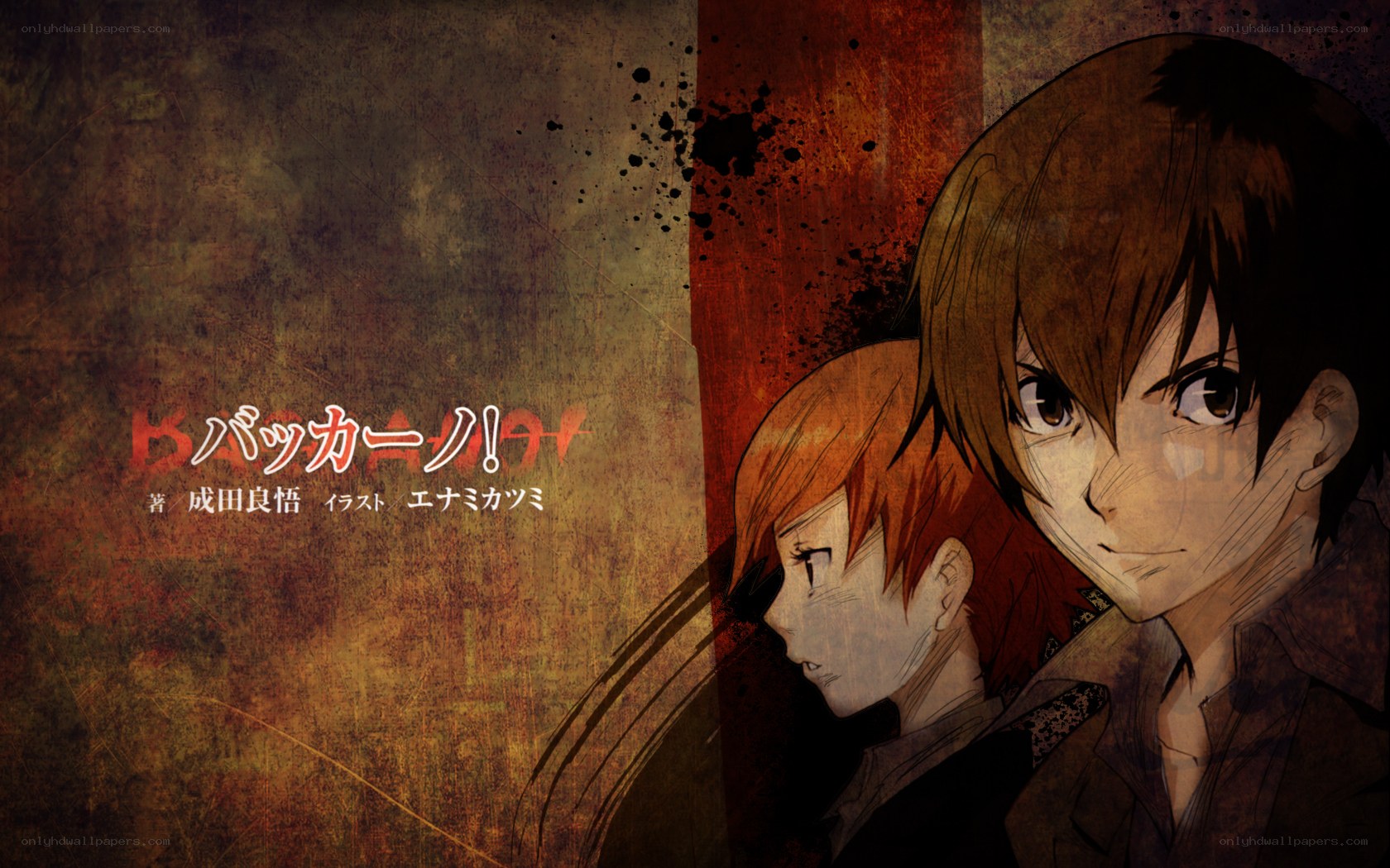 Baccano! anime artwork