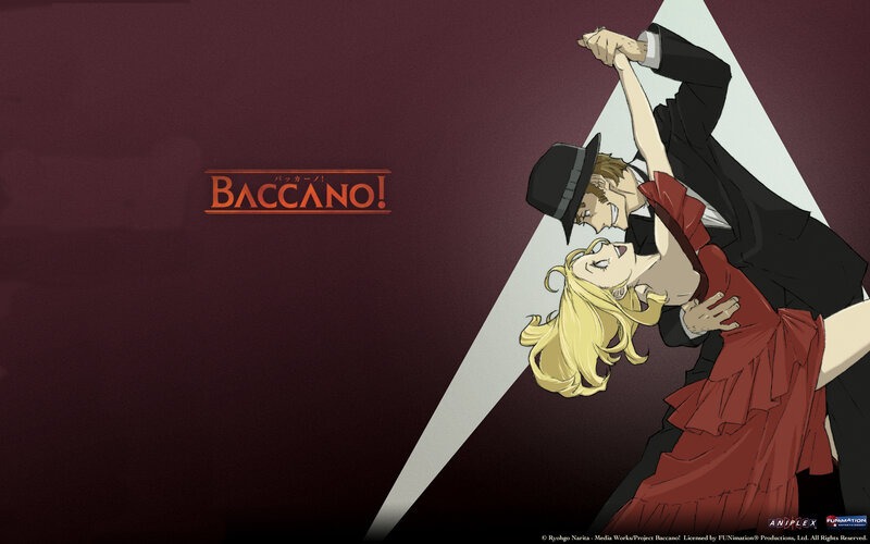 Baccano! anime dance scene