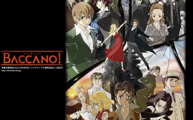 Baccano! anime promotional art