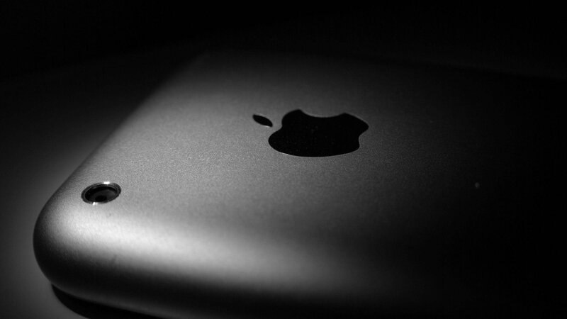 Back of an IPad