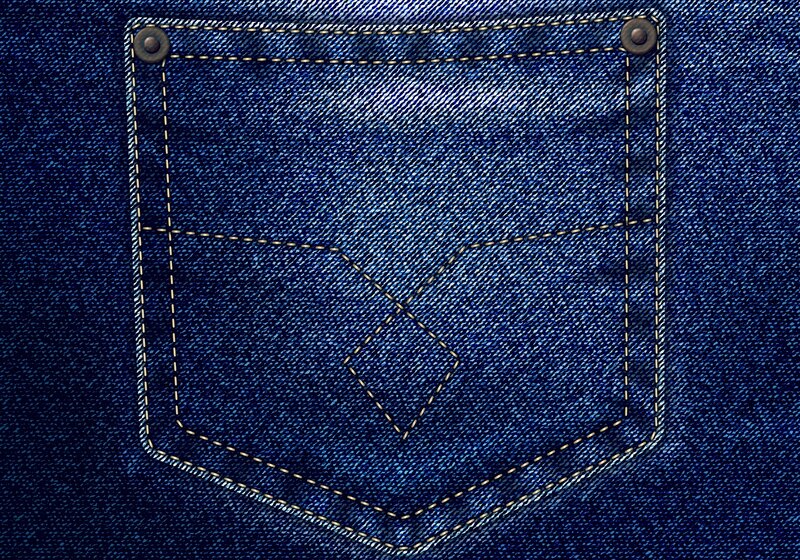 Back Pocket of Jeans