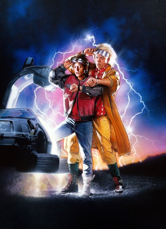 Back to the Future art