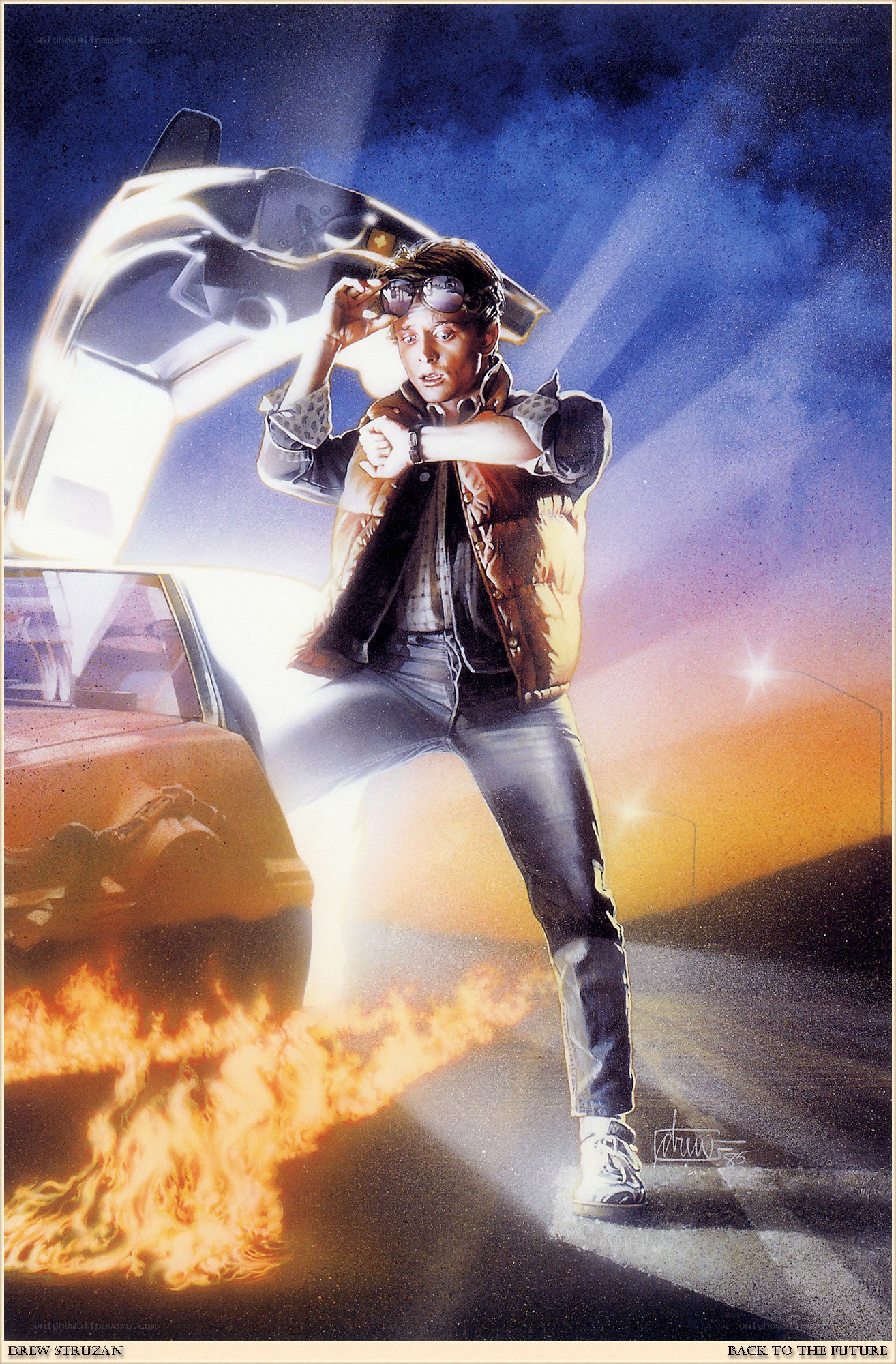 Back to the Future artwork