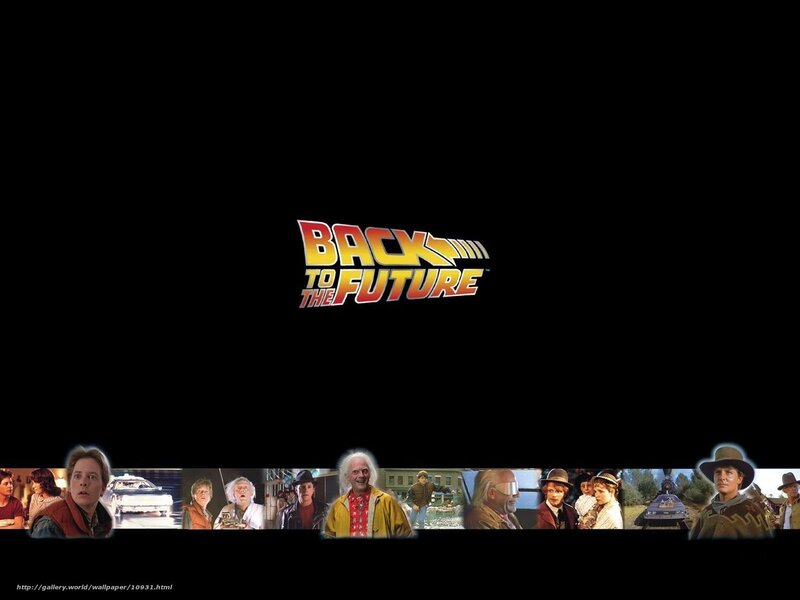Back to the Future collage
