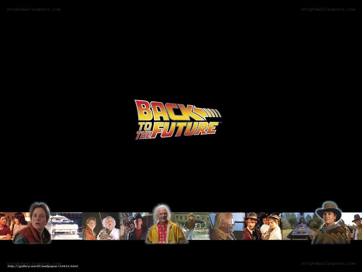 Back to the Future collage