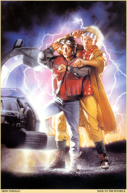 Back to the Future II artwork
