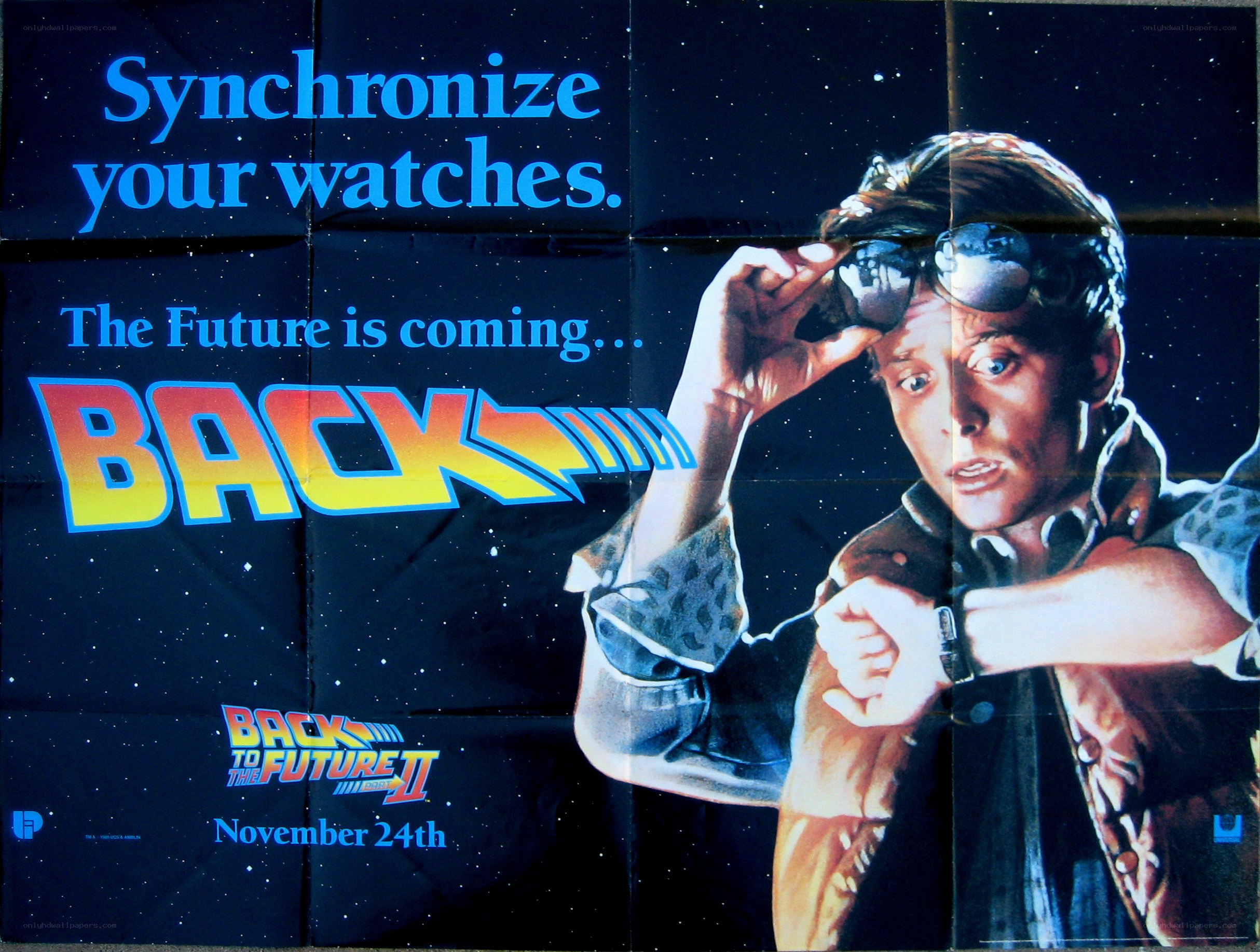 Back to the Future II movie poster