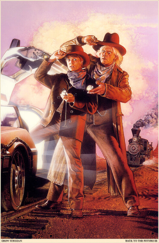 Back to the Future III artwork