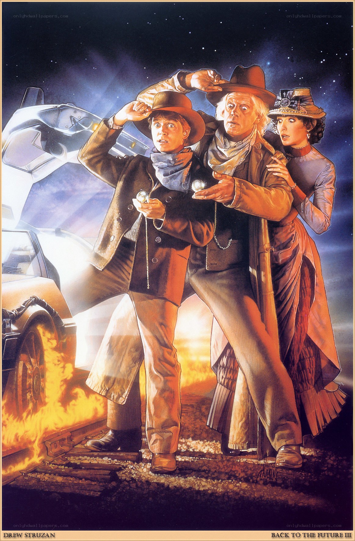 Back to the Future III poster