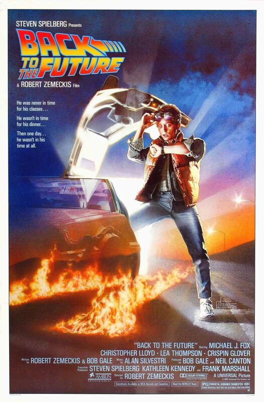 Back to the Future movie poster
