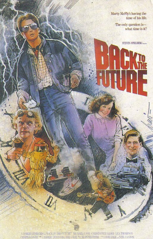 Back to the Future movie poster