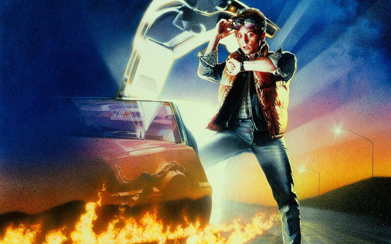 Back to the Future movie poster
