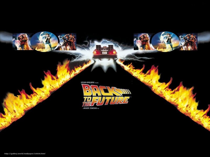 Back to the Future movie poster