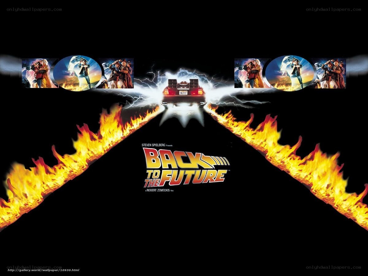 Back to the Future movie poster