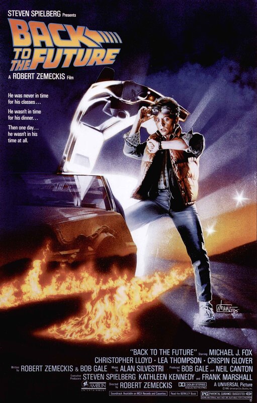 Back to the Future movie poster