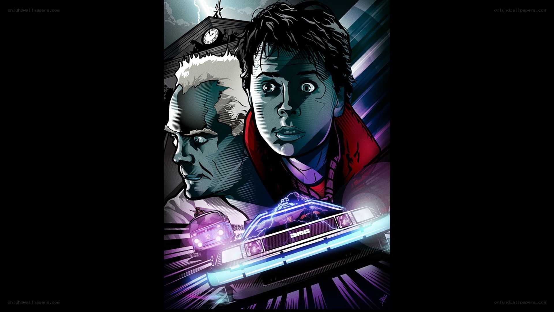 Back to the Future movie poster