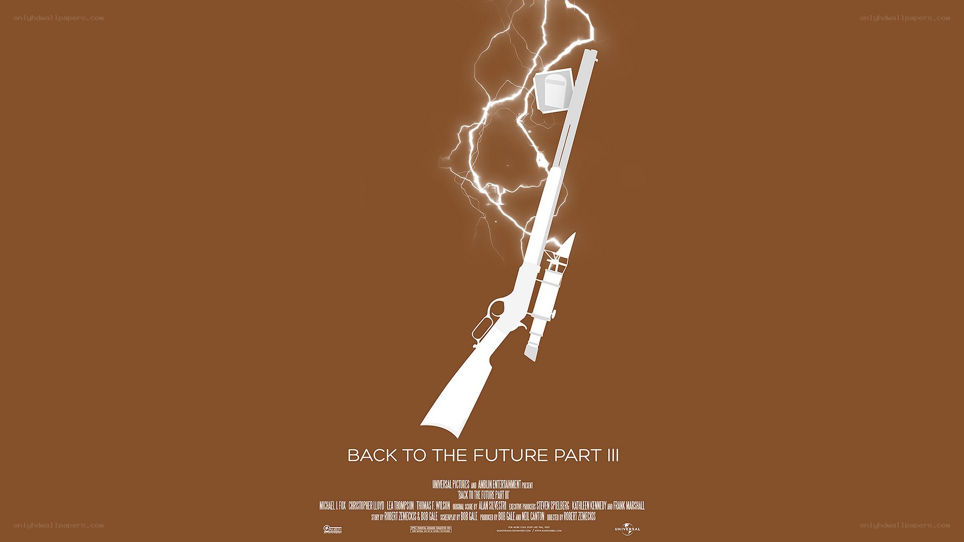 Back to the Future Part III poster