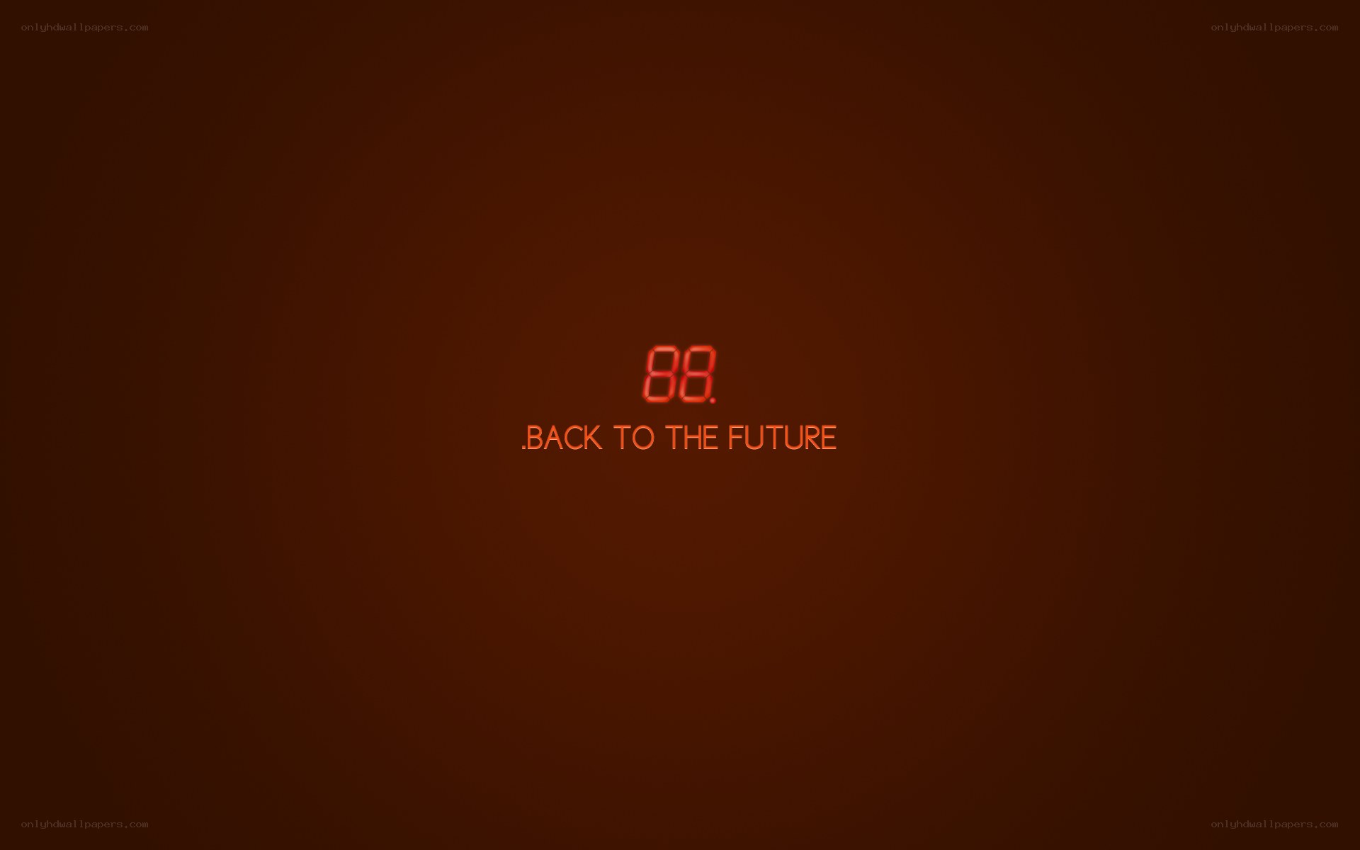 Back to the Future title card