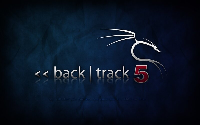 Back Track 5 Logo — Blue, Dark