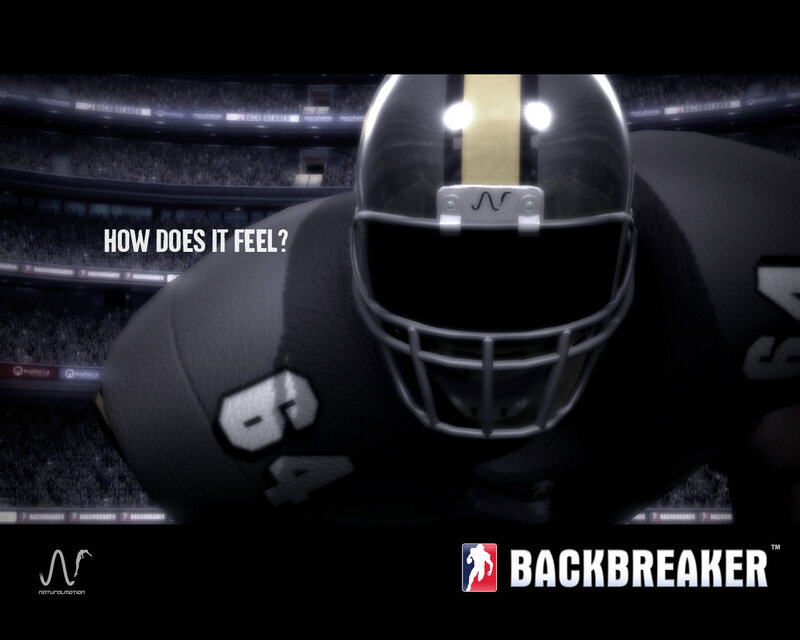 Backbreaker football game promo