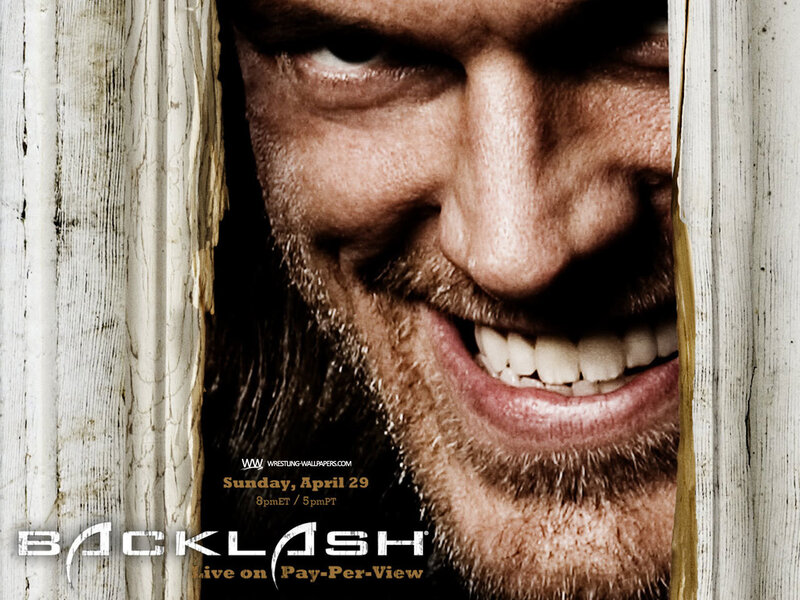 Backlash wrestling event poster