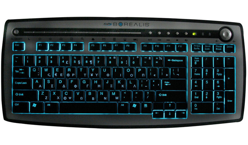 Backlit Keyboard — Black, Neutral