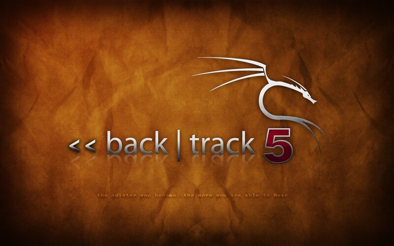 Backtrack 5 Logo — Brown, Dramatic