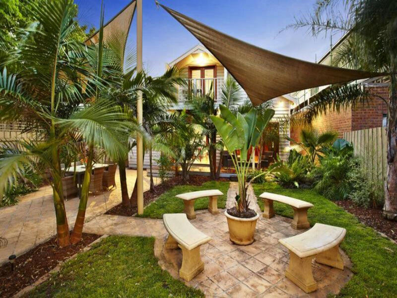 Backyard Seating Area