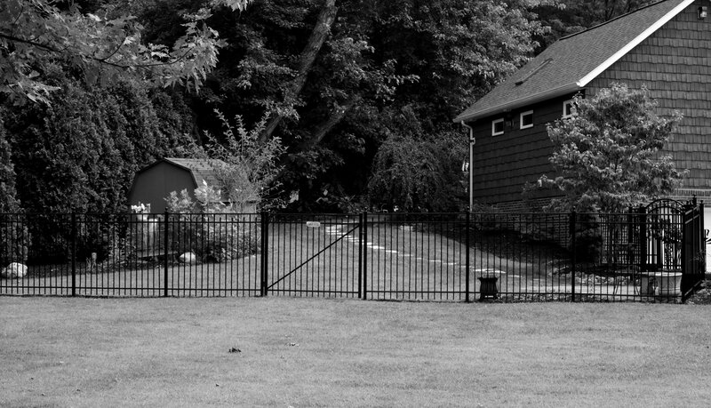 Backyard with Fence