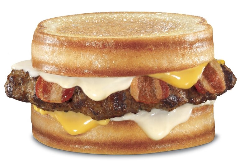 bacon cheeseburger sandwich