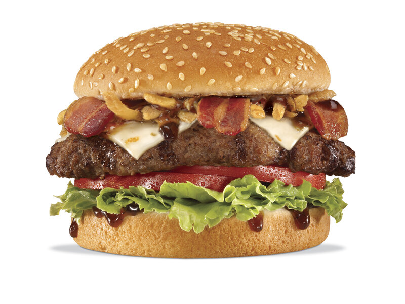 bacon cheeseburger with toppings