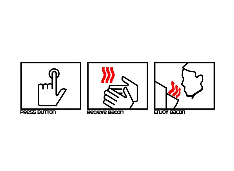 bacon delivery process