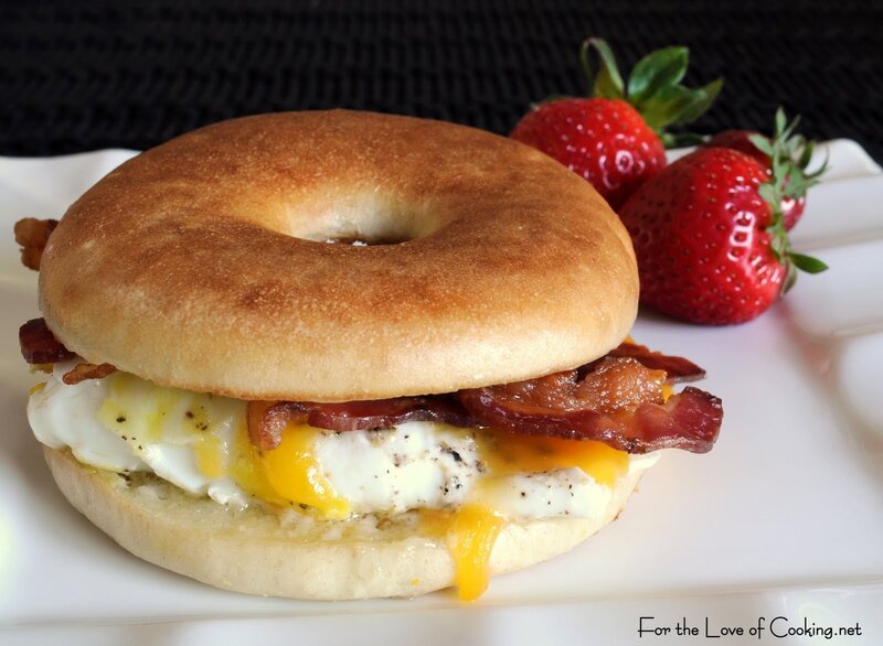 Bacon Egg Cheese Bagel