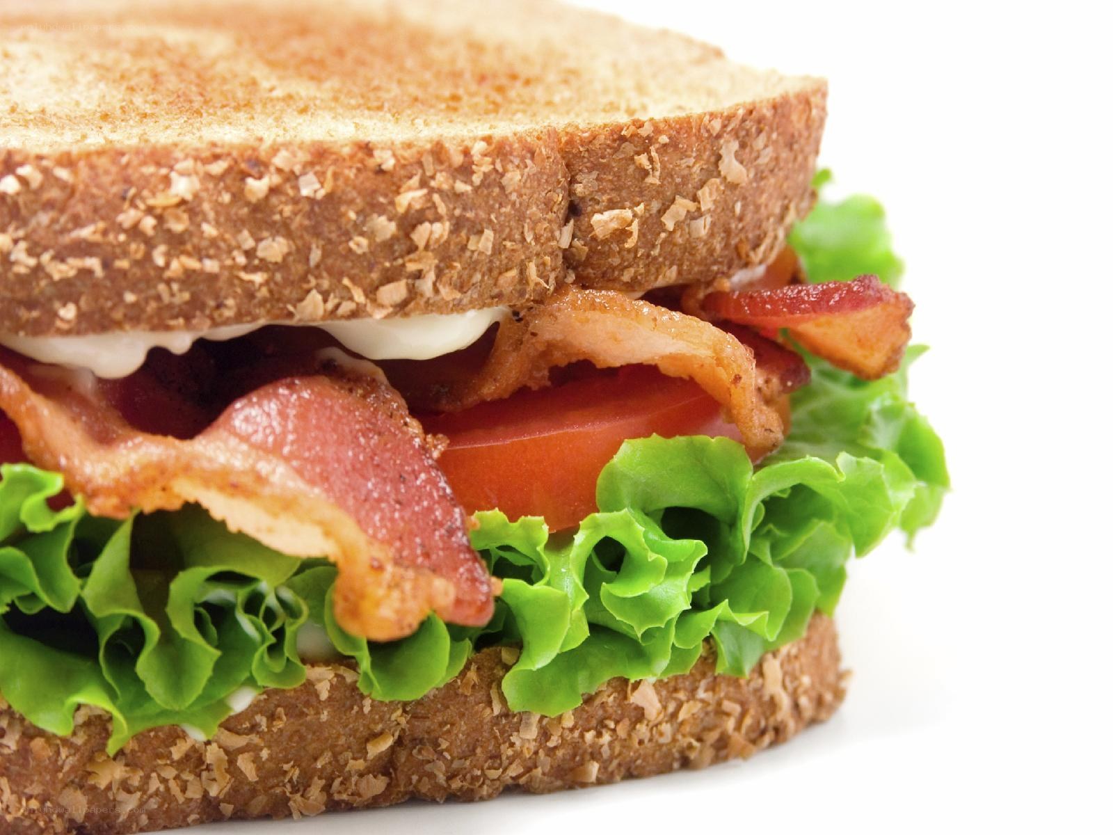 bacon lettuce tomato sandwich