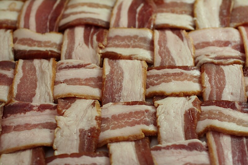 Bacon weave pattern
