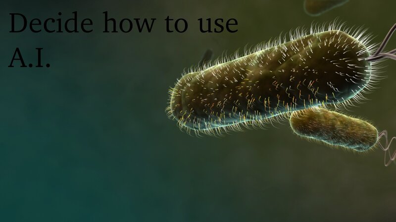 Bacteria under Microscope — Green