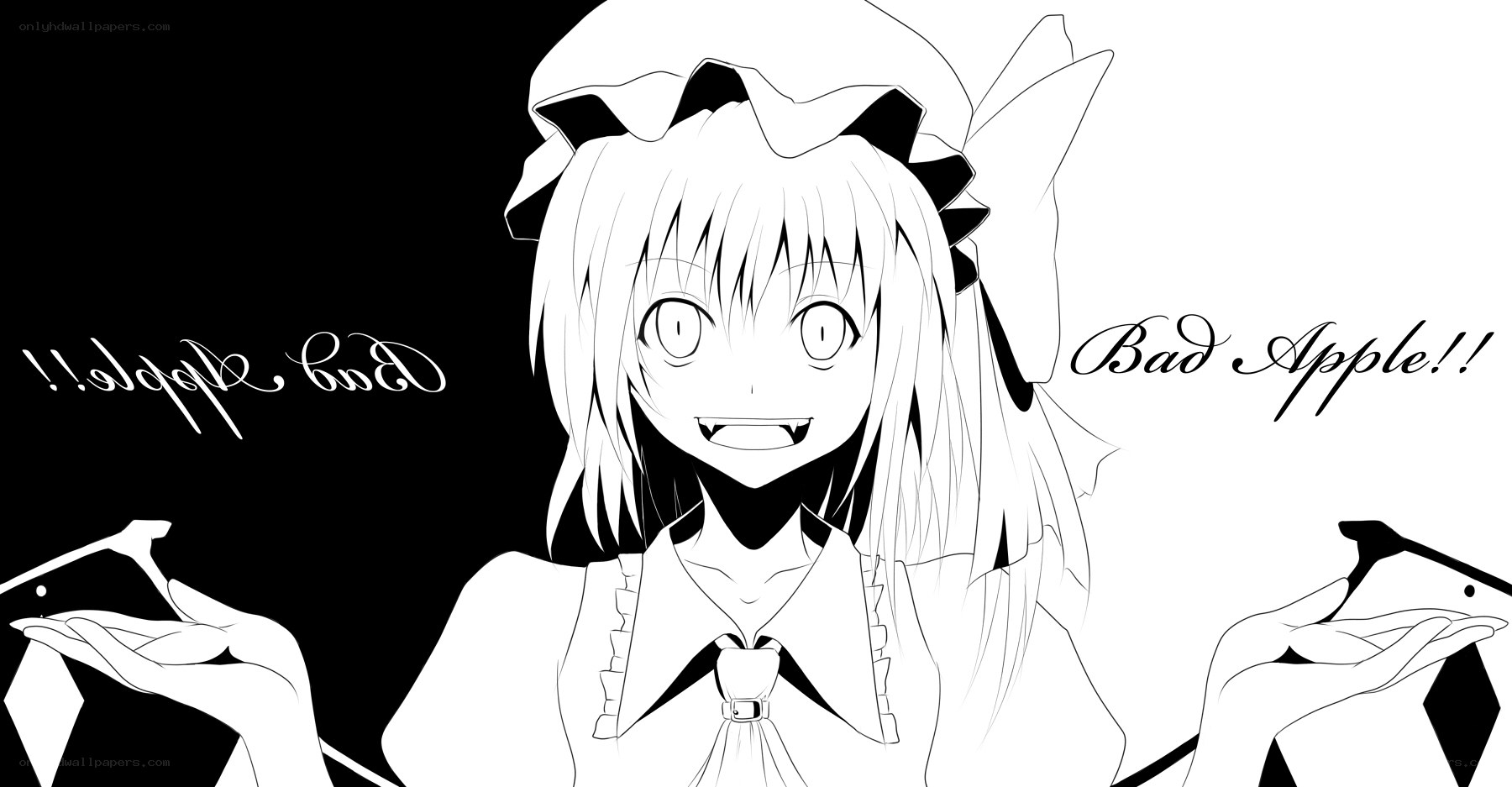 Bad Apple anime character