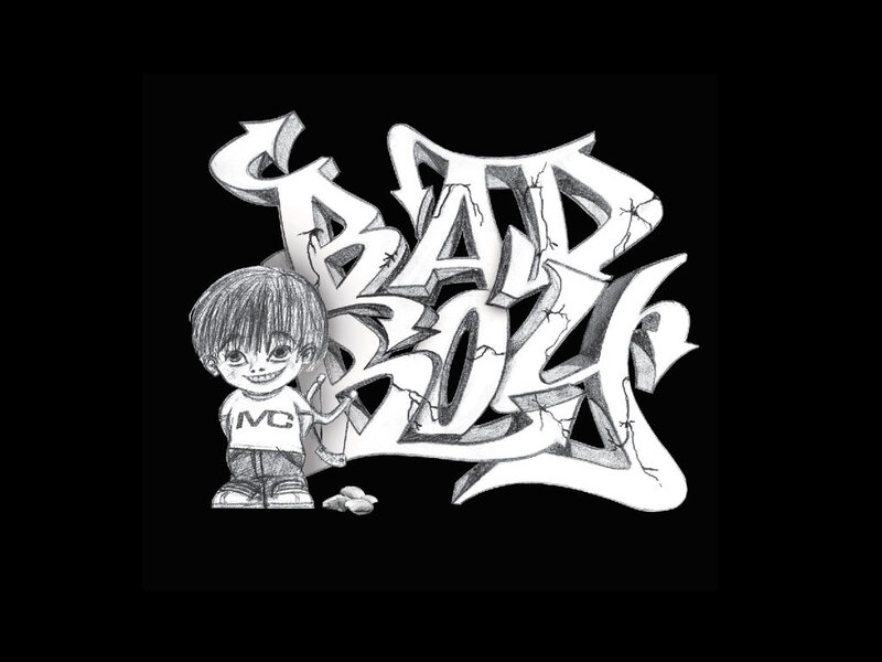 Bad Boy graffiti art
