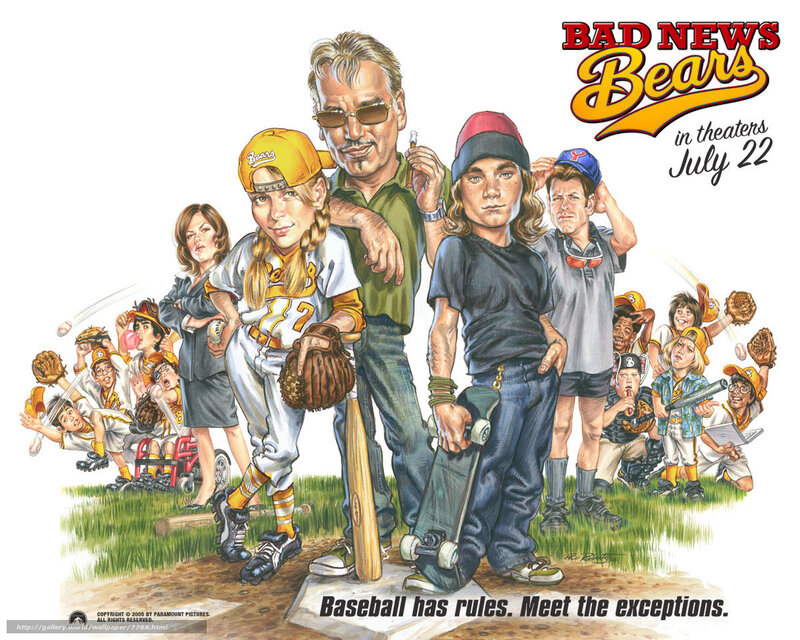 Bad News Bears movie poster