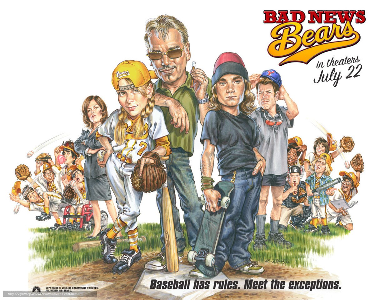 Bad News Bears movie poster