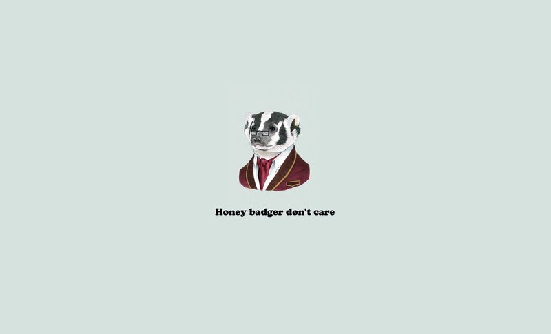 Badger in Suit
