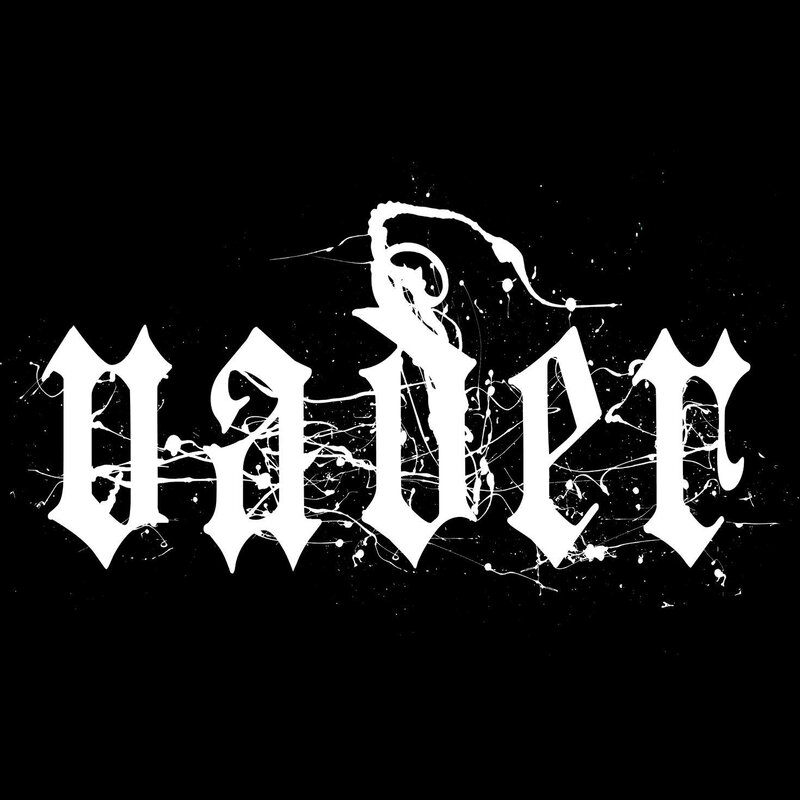 Badger logo with splatter design