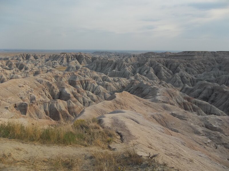 Badlands Landscape — Brown