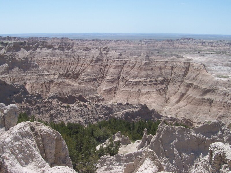 Badlands National Park landscape