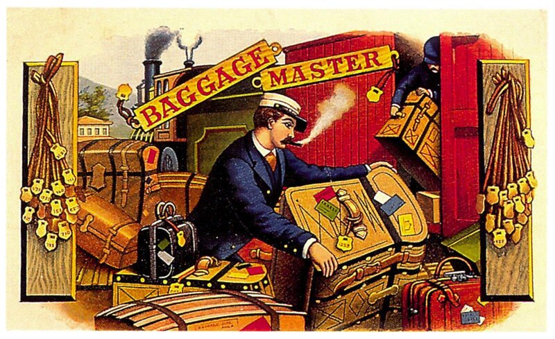 Baggage Master at Train Station