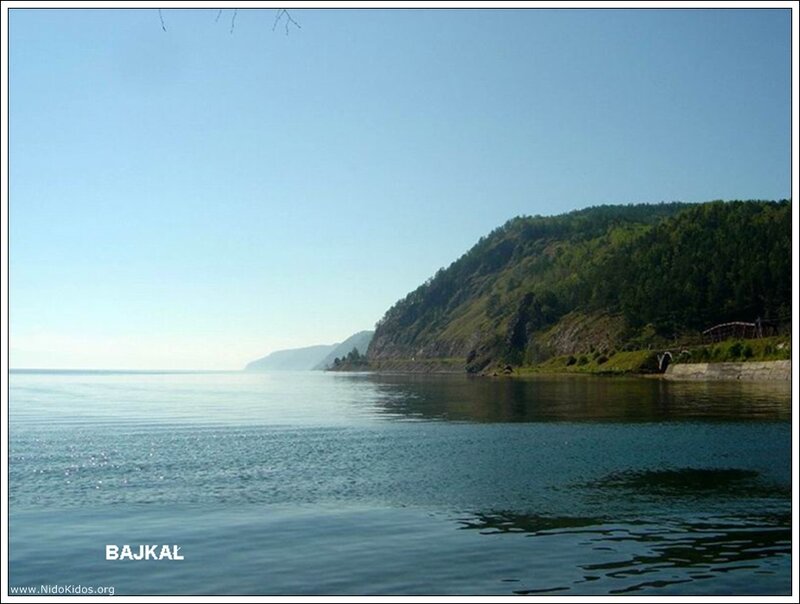 Bajkal lake landscape