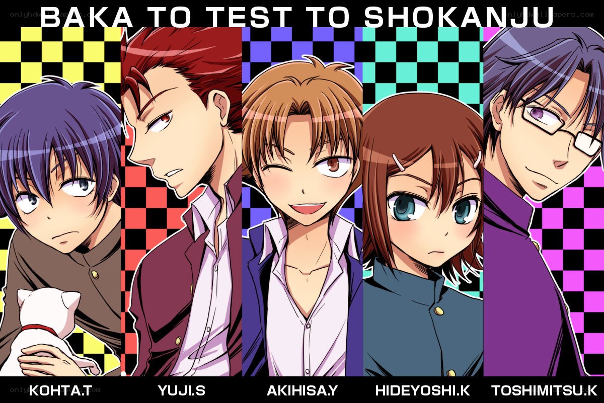 Baka to Test to Shokanju characters
