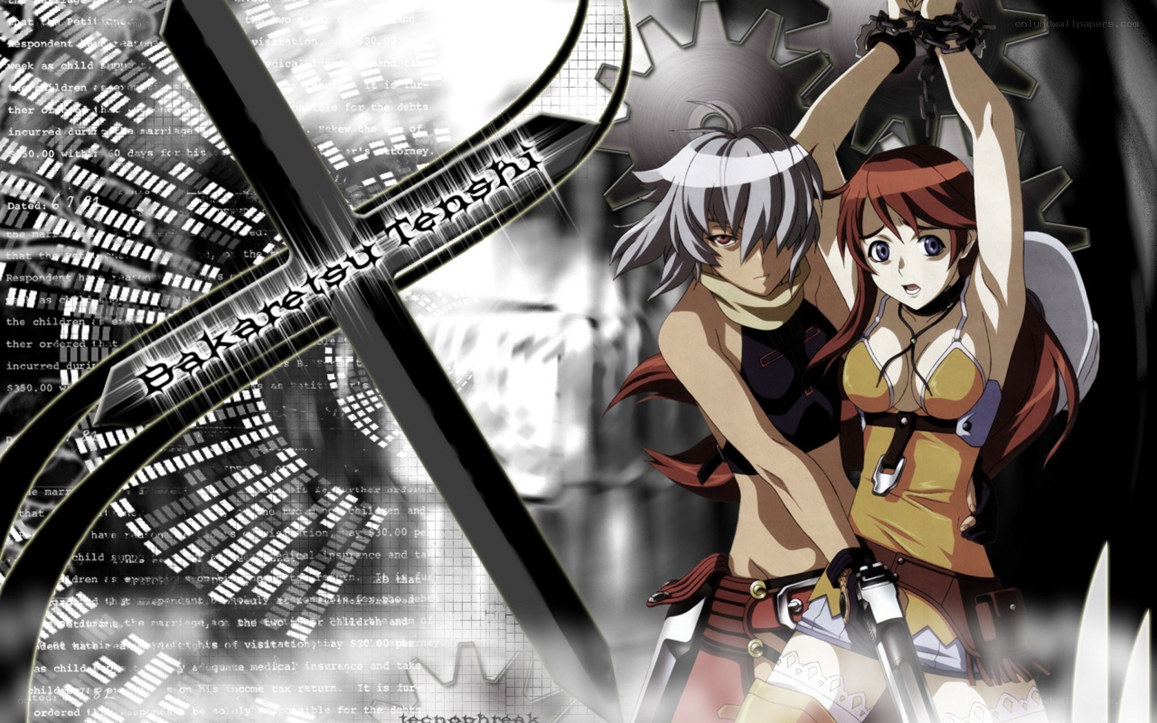 Bakaretsu Tenshi anime scene